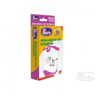Lámina ABC c/Imagen 12x8cm (001) DACTIC