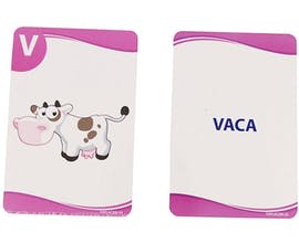 Lámina ABC c/Imagen 12x8cm (001) DACTIC