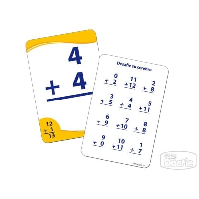 Lámina Aprendiendo a Sumar 12x8cm (201) DACTIC