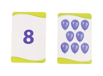 Lámina Cuenta/Aprende 0-25 12x8cm (003) DACTIC