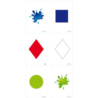 Lámina Forma/Color 12x8cm (203) DACTIC