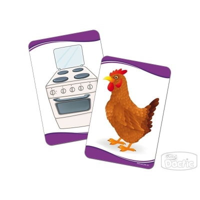 Lámina Palabra que Rima 12x8cm (005) DACTIC