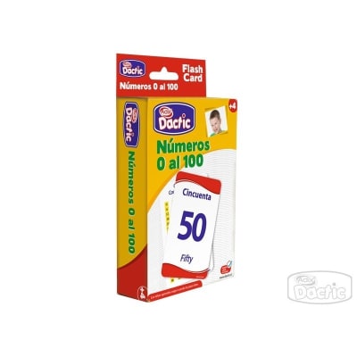 Lámina Número 0-100 12x8cm (205) DACTIC