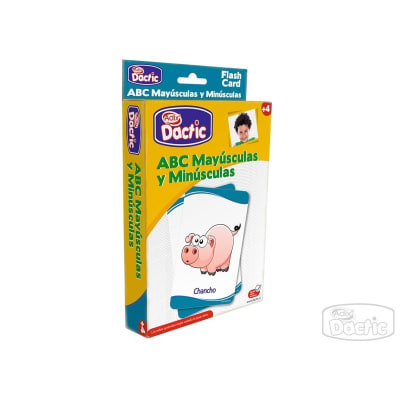 Lámina ABC Mayús/Minús 17x12cm (007) DACTIC