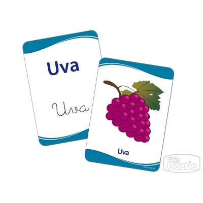 Lámina ABC Mayús/Minús 17x12cm (007) DACTIC