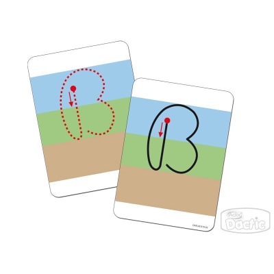 Lámina Escritura Abecedario 17x12cm (410) DACTIC