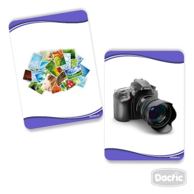 Lámina Asociar Imagen 17x12cm (045) DACTIC