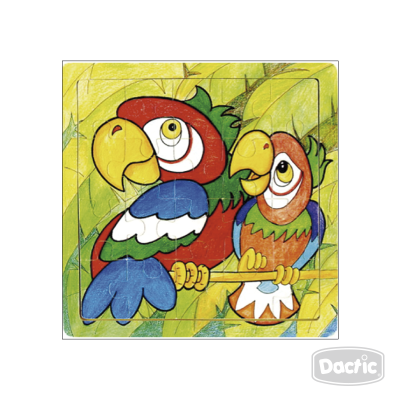 Puzzle Loro Madera (008) DACTIC
