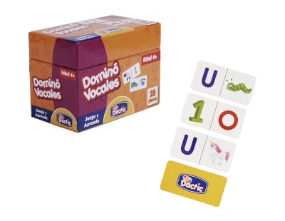 Dominó Sonido Inicial Vocal Cartón (008) DACTIC