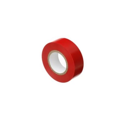HUINCHA AISLADORA 5 YDS. ROJA