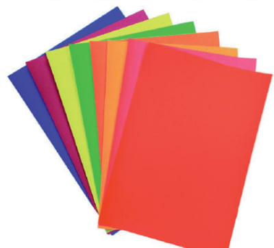 UNIDAD PAPEL FOTOCOPIA CARTA SPECTRA ROJO  DIAZOL