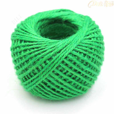 Cáñamo 50 grs. Aprox. Color Verde 