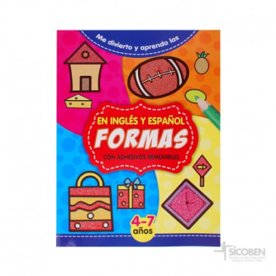 Libro Me Divierto y Aprendo Formas (005) SICOBEN