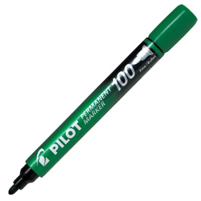 Marcador Permanente SCA100 Fino Verde PILOT