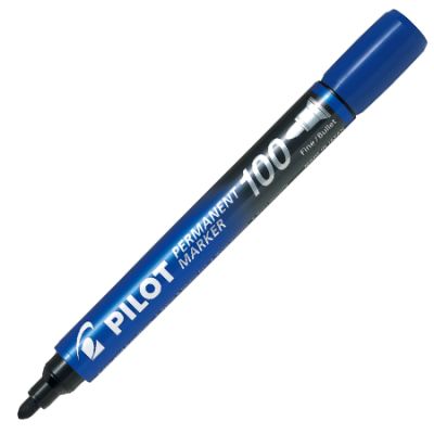 Marcador Permanente SCA100 Fino Azul PILOT