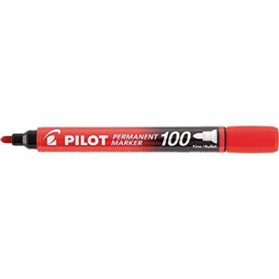 Marcador Permanente SCA100 Fino Rojo PILOT