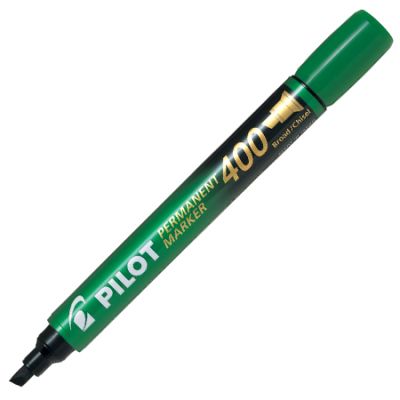 Marcador Permanente SCA400 Biselado Verde PILOT