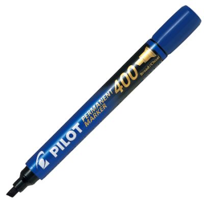 Marcador Permanente SCA400 Biselado Azul PILOT