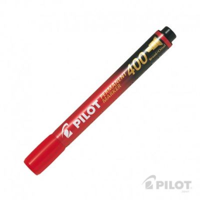 Marcador Permanente SCA400 Biselado Rojo PILOT
