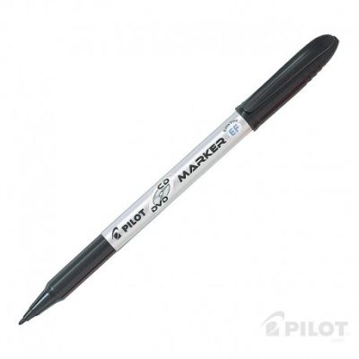 Marcador CD+DVD Extra Fino Negro PILOT