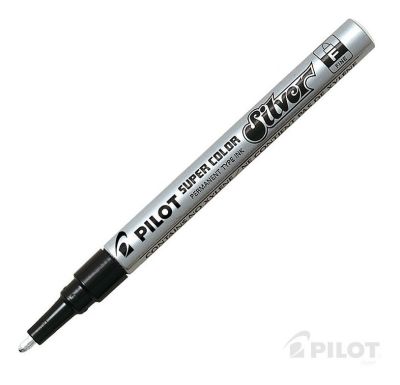 Marcador Óleo Plateado Fino PILOT Marcador Óleo Plateado Fino PILOT
