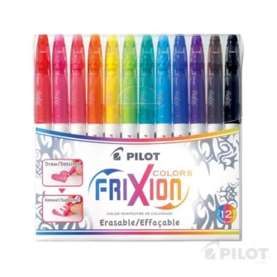 Marcador FRIXION COLORS Set 12u PILOT