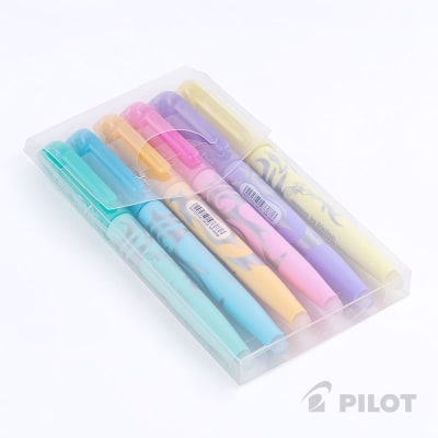 Destacador FRIXION LIGHT Soft Set 6u pastel PILOT