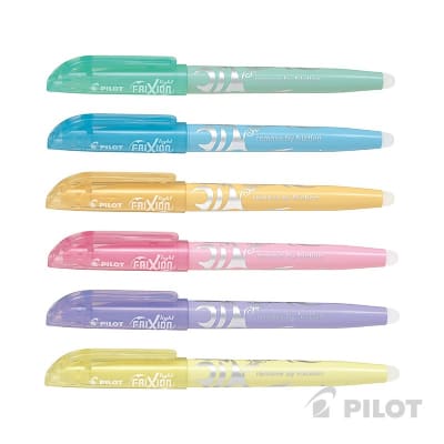 Destacador FRIXION LIGHT Soft Set 6u pastel PILOT