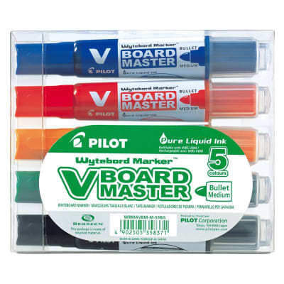 Marcador Pizarra V BOARD MASTER Set 5u PILOT