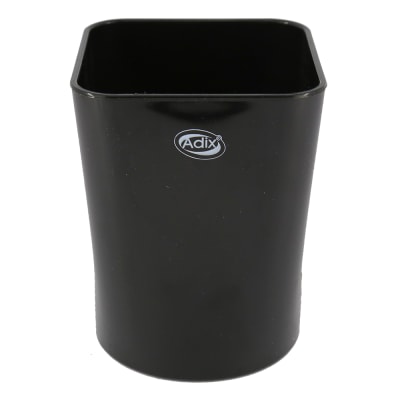 Portalápiz Plástico Cuadrado Negro (006) ADIX