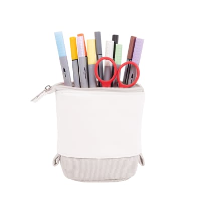 Estuche Retráctil Gris Pastel (179) ADIX