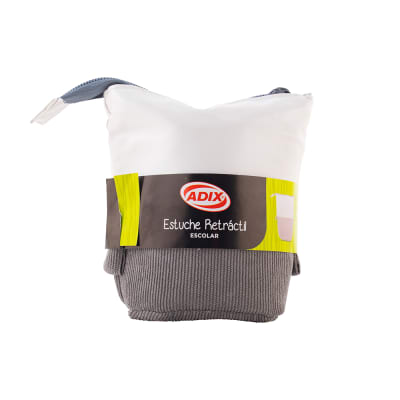 Estuche Retráctil Gris Pastel (179) ADIX