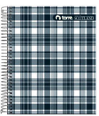 CUADERNO BOOK SCOTLAND 7MM 150H TORRE (SURTIDO)