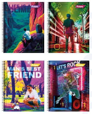 CUAD. UNIV.CLASICO HOMBRE 7MM 100H TORRE (SURTIDO)