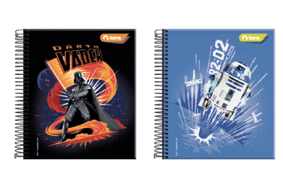 CUADERNO BOOK STAR WARS 7M150H TORRE (SURTIDO)