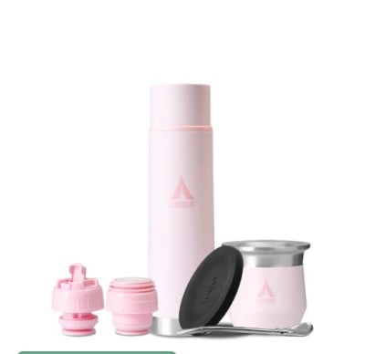 Kit Termo Bala 750 ml + Mate 170 ml Petalia