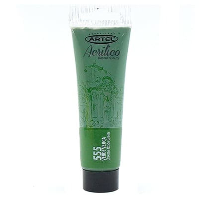ACRÍLICO ARTEL 35ML VERDE VEJIGA 555