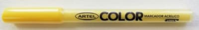 MARCADOR ACRILICO ARTEL 1MM AMARILLO
