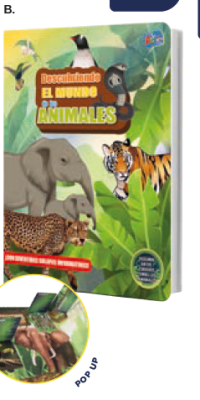 LIBRO ANIMALES DELUXE 128 PÁG