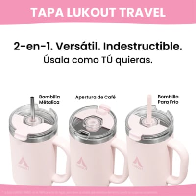 Vaso Travel Tumbler 950 ml Negro