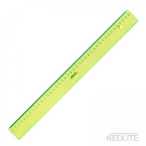 Regla Biselada Transparente GREEN 50cm (004) NEOLITE