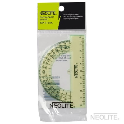 Transportador GREEN 180°x10cm (001) NEOLITE