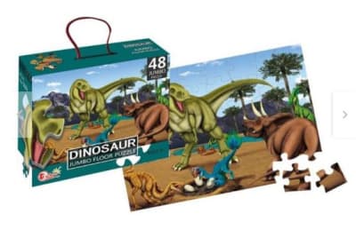 PUZZLE JUMBO DELUXE 48PC CAJA CON ASA