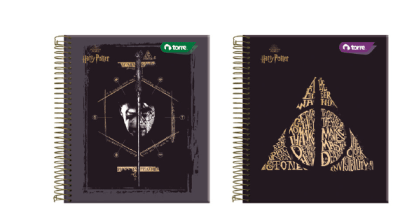 CUAD.BOOK HARRY POTTER 7M 150H TORRE (SURTIDO)