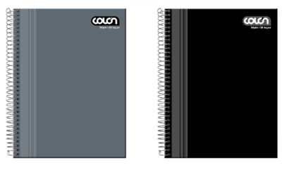 CUADERNO TRIPLE LISO MAT. 7MM. 150 HJS. COLON (SURTIDO)
