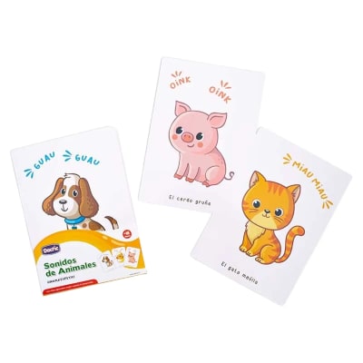 Lámina Sonido Animal 20u 21x15cm (080) DACTIC