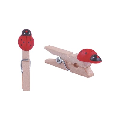 Pinza Madera Chinita 25u (005) CREATIVE