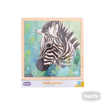 Puzzle Cebra Madera 25pzs (058) DACTIC