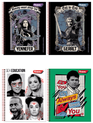 CUAD. UNIV. CLASICO NETFLIX 7M100H TORRE (SURTIDO)