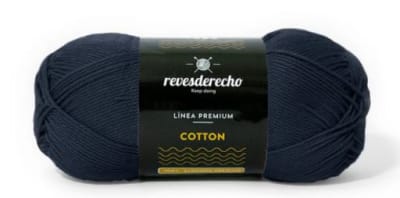 ALGODON COTTON AZUL MARINO